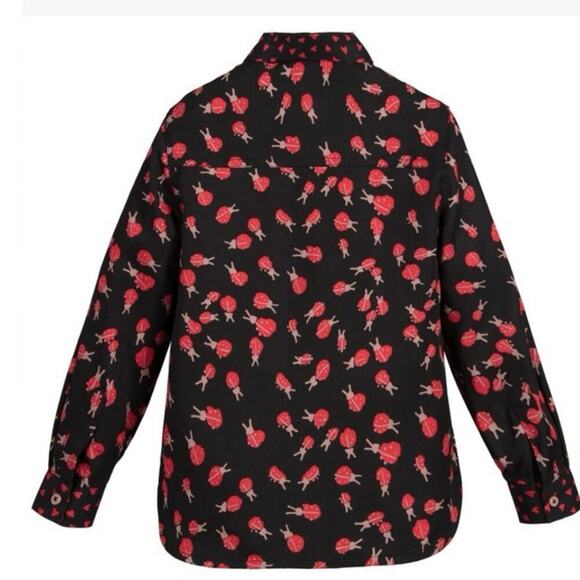 NWT Stella McCartney girls ladybug shirt size 4 - Picture 2 of 5
